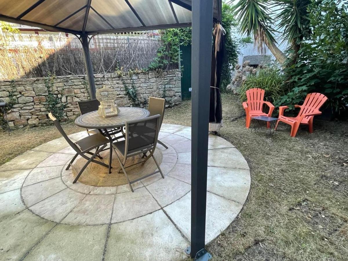 Le Patio, Coeur De Ville Avec Garage Et Jardin Vannes Exteriér fotografie